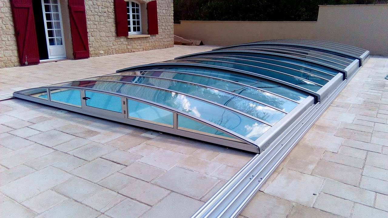 Poolabdeckung Campana Mini-Mobil V3