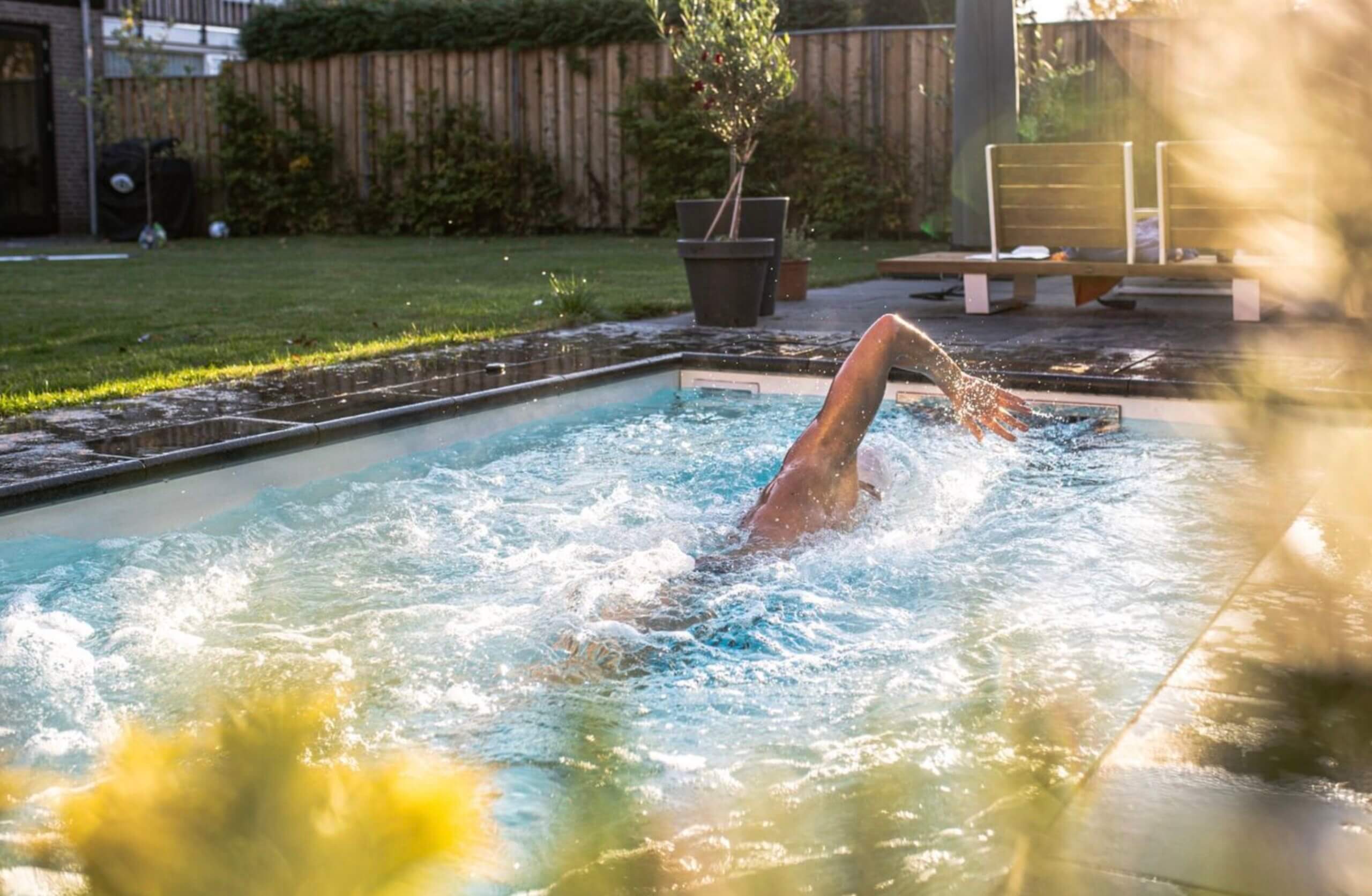 Der "swimm" Advanced Strömungspool